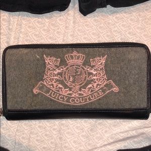 Juicy Couture velvet wallet